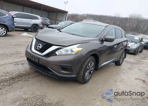 2016 Nissan Murano S z USA, uszkodzony, nr VIN 5N1AZ2MH7GN106234